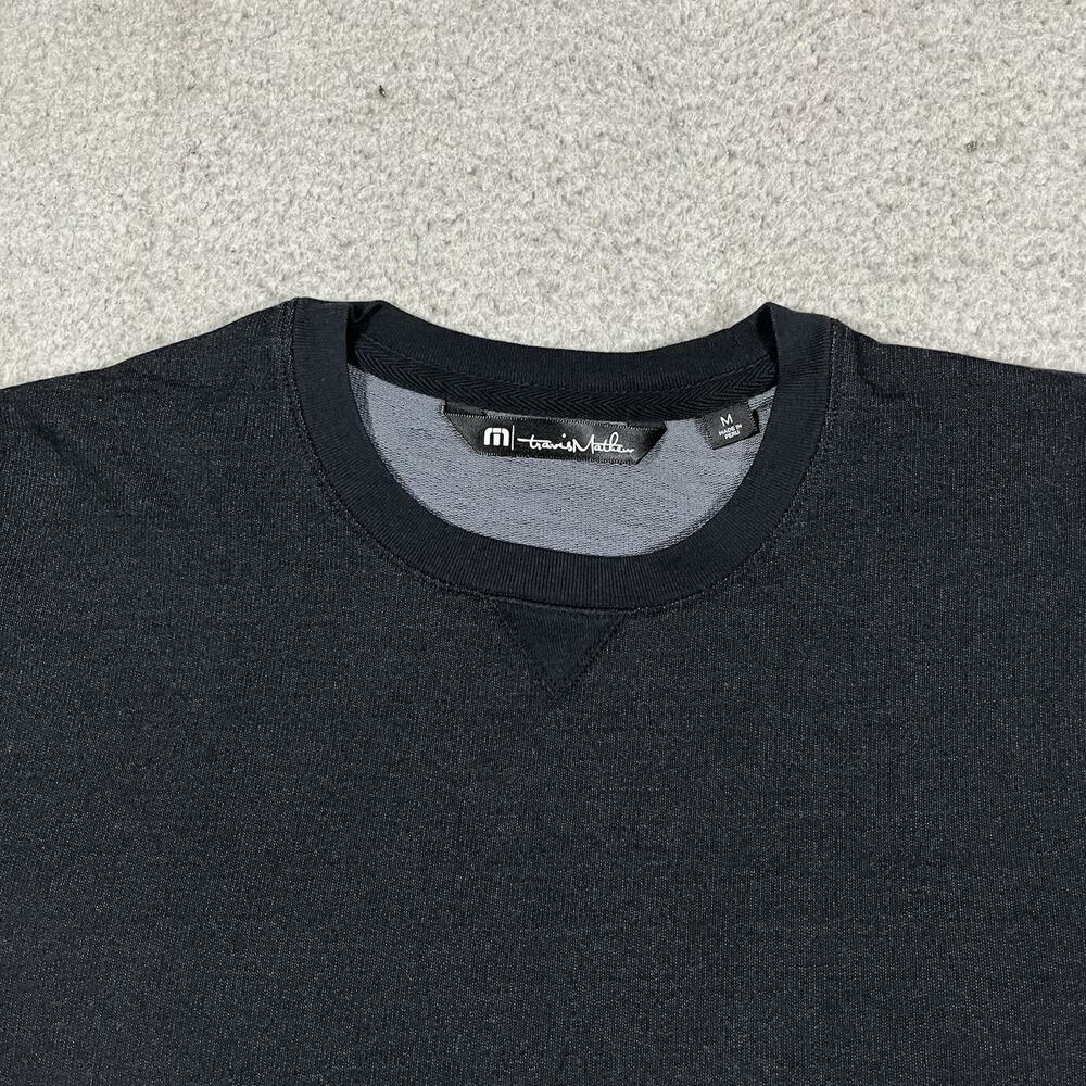 Travis Mathew Sweatshirt Mens M Crewneck Golf Sweater Pullover Stretch Soft - Picture 2 of 11
